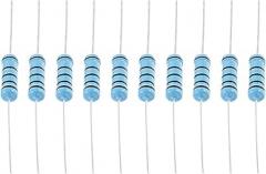 YOKIVE 30 PCS Metal Film Resistor, 2W 1% Tolerance 1K Ohm Resistors with Colored Ring, Axial Lead Through Hole, Good for DIY Electronic Projects