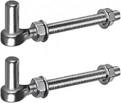 6Inch | 63Ha Multifunction J Hinges Rustproof Door Hinges Simple Installs for Gate Mounting New 2026 High for Reliable Electronic Component, Precision, Stable PeRIFormance