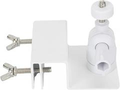 Outdoor Security Camera Bracket with 360 Degree Swivel, Weatherproof Gutter Mount for XT2/For XT Cameras, Rust Resistant Aluminum Alloy(White)