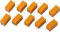 10pcs DC Coil Relays with DPDT Design, Perfectly Suited for Various Electronic Equipment and Projects