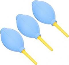 Mikinona 3Pcs Camera Dust Blower Air Blower for Lens and Sensitive Electronics Cleaning Kit for PC Keyboard and Digital Equipment Maintenance