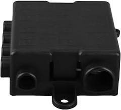 5 Way Efficient Power Distribution Box Holder for Electric Vehicles, Car Assembly, High Power Instruments with 30A 60A 80A 100A 250A Compact Design for Vehicles Material: PA66, Silver