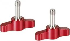 CAMVATE M6 ×18 Thumbscrew Assembly Knob Red(2 Pieces) - 2158