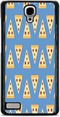 Pizza Wallpaper Yum Black Hardshell Case by Debbie's Designs for Xiaomi Redmi Note