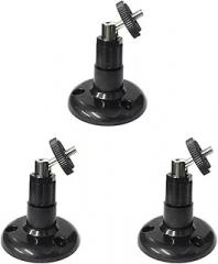 Outdoor Camera Mounting Bracket Holder Suitable for Security Cameras and Solar Panel with 360 Degree Adjustable Rotation Indoor Outdoor Camera Holder