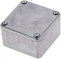 1590LB(50.5x50.5x31mm) Silver Aluminium Enclosure Electronic Diecast Stomp Project Box Waterproof for External Power/Outdoor