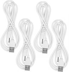Alipis 4Pcs 1.5M USB to Dc Charger Cable 3.5X1.35Mm Power Cord USB Dc Charging Cable Set for Industrial Equipment and Electronic Devices