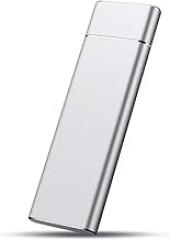 4TB Portable Solid-State Drive, USB 32.0 to Type-C External Computer Drive, for PC, Mac, Gaming Consoles & Storage，Silvery