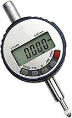 Portable Surface Roughness Tester, Surface Roughness Tester with LCD Display Screen, Range 0-6.5/12.7/25/50mm, Accuracy 0.001mm, High-Precision Industrial Measuring Tools