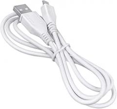 PK Power 5ft White Micro USB Data/Sync Cable Cord Lead for Vulcan Electronics Excursion XB VTA1005 VTA1005XB 10.1 2-in1 Net-Tablet PC VTA1005XBM32 VTA1005XBS32 VTA1005XBE32 TBVVTA1005XBE32