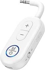 Upgraded Bluetooth 5.3 Audio Adapter, 2 in 1 Bluetooth Transmitter Receiver, Wireless Headphones, Low Latency, Hands-Free, Audio Adapter for Airplane/Travel/Car/Home Stereo/Theater