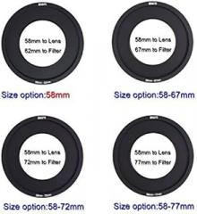 SIOTI 100mm Square Z Series Metal Adapter Ring only for SIOTI Metal Modular Filter Holder (58-72)