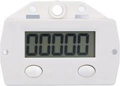 Digital Counter, 20HZ LCD Gauge 6 Digit Display Battery Powered Electronic Tally Counter Non Mechanical Wear with Magnetic Induction Switch for Knitting Machine
