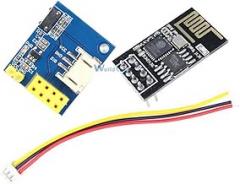 ESP8266 ESP-01 ESP-01S WS2812 RGB LED Controller Module for Arduino IDE WS2812 Light Ring Smart Electronic DIY with Connector