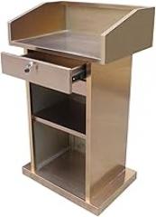 Podium Stand Heavy-Duty Podium Stand, for Lectern Presentation Church Classroom, Pulpit with Heavy Base, Podium(B)