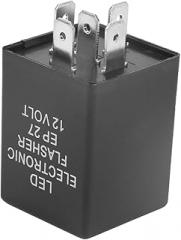 Electronic LED Flasher Relay, EP27 5 Pin LED Flasher Relay Heavy Duty Electronic Turn Signal Light Blinker for Turn Signal Light