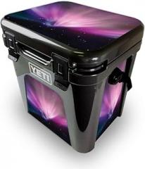 MightySkins Skin Compatible with Yeti Roadie 24 Hard Cooler - Spaced Out | Protective Viny wrap | Easy to Apply and Change Style | Made in The USA