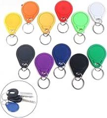 5pcs 13.56MHz UID Token Clone Key fob Tags, Replaceable CUID Clone Key fob Tags for attendance Management, Compatible with 1k S50.