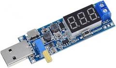 USB Voltage Regulator Module Adjustable Boost Power Supply Step Up Converter 3.5V to 12V Input 1.2V to 24V Output for Electronics Testing and Circuit Prototyping