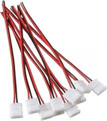 20PCS LED Tape C0innector 2Pin LED Strip Accessories C0innectors 8mm 10mm Suitable for 3528 5050 LEDs Strip New 2026 High for Reliable Electronic Component, Precision, Stable Performance