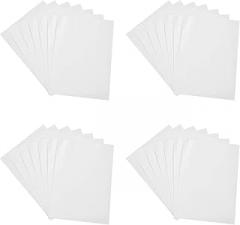 20pcs A4 Self-Adhesive Laminating Sheets DIY Multifunctional Photo Laminating Film for Document Protection and Craft Projects