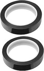 2rolls High Insulation Tape Insulating Tape for Household Electrical Heat-Resistant Viscosity Stability for Electronics