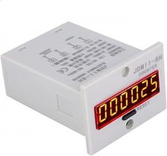 6 Digit Electronic Counter LED Display No Voltage Detection (AC/DC 12V)