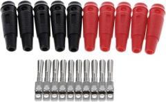 High Current 30A M5 Type 4mm Amplifier Female Banana Jack Socket Test Binding Po