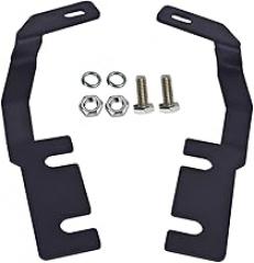 Hood Ditch Light Pod Mount for Ranger, Low Profile Mount Brackets Compatible with Ford Ranger 2019-2023, No Cutting No Drilling