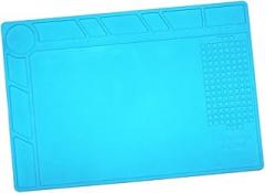 1Pc Heat Insulation Silicone Pad for Phone Repair Durable Working Mat for Electronics Maintenance Easy to Clean Safe Material for Mobile Tablet and Computer Repair