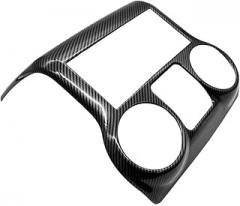 YuYue Electronic Car Interior Center Console Panel Frame Cover Trims Replacement for Jeep Wrangler 2011-2017 Black