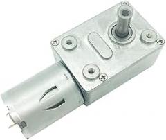 Worm Gear Electronic Starter Reducer DC High Torque Electronic Starter Metal Gear Self Lock Package B 12V 66rpm