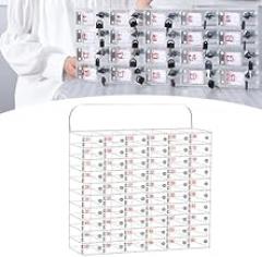 Lockable Acrylic Phone Storage Locker - 40-Grid Secure Cabinet for Classrooms, Offices, Gyms & Meetings - Durable Organizer for Electronics & Personal Items