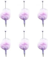 6Pcs Beadable Ballpoint Pen Ball Ballpoint Pen Write Smoothly Novelty Writing Pen for Student Kld Game Reward New 2026 High for Reliable Electronic Component, Precision, Stable Performance