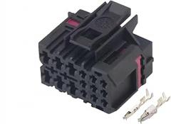 1/15 Pin Automotive Electronic Connector Plug Car Computer Board Female Plug 1J0962615(1 Set)