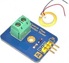 DIY KIT 3.3V/5V Ceramic Piezo Vibration Sensor Module Analog Controller Electronic Components Supplies Sensor for Arduino