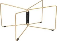 Focket Folding Cooler Stand, Stainless Steel Foldable Bracket with Carry Bag for Camping Hiking BBQ Cooking (Khaki)