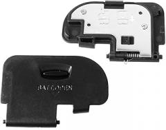 PhotoTrust 2 Pieces Battery Door Cover Lid Cap Replacement Repair Part Compatible with Canon Canon 5D Mark 3, 5D Mark III DSLR Digital Camera