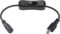 5.5x2.1mm Female Plug to USB Male/Type C/Female Connector Adapter Converter Mobile Phones Tablets Electronic Product