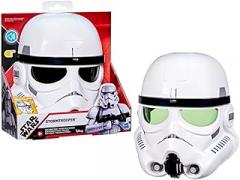 STAR WARS Stormtrooper Electronic Mask with Phrases & Sound Effects, Costume for Kids, Toys for Boys & Girls Ages 5+