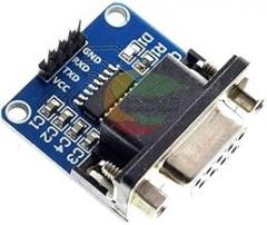 MAX3232 RS232 to TTL Serial Port Converter Module DB9 Connector MAX232 DIY Kit Electronic PCB Board