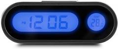 Car Time Clock Thermometer Car Smart LED Digital Display Electronic Clock Thermometer with Backlight
