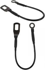 2Pcs Heavy Duty Tailgate Cable Strap with Bolt for Pickup Truck Rear Lift Gate Quick Setup Sturdy Construction for Smooth Functionality Compatible with Various Models