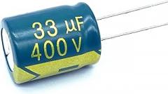 10pcs 33UF high Frequency Low impedance 400V 33UF Aluminum electrolytic Capacitor Size 13 * 17 400V33UF