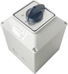 160A Two Poles LW26-160/2M with Waterproof Box IP65 Control Dual Power Supply Electronic Starter Rotary Cam Switch(102 Positions)