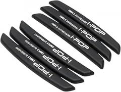 Black-6Pcs | 6Pcs Auto Car Door Edge Protection Guards Buffer Trim Molding Protection Strip Scratch Protector Car Door Crash Bar for New 2026 High for Reliable Electronic Component