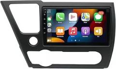 Polarlander 2G+32G Car Stereo Compatible with Honda Civic 2013-2017 (US Version) with Wireless Carplay Android Auto, 9