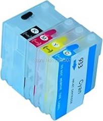 HiP932 HiP933 932 933 932xl Refillable Ciss Ink Cartridge Without Chip for Hip Officejet 6700 6600 7610 7612 7510 7512 7110 Printer New 2026 High for Reliable Electronic Component