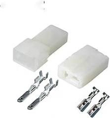 Multi-Purpose 10-100 Sets 2Pin 2.8mm Male Female Auto Motorcycle Electronic Wiring Connector Fit for Audi DJ7024-2.8-11/21 (Color : Male Female Set, Size : 10Sets)
