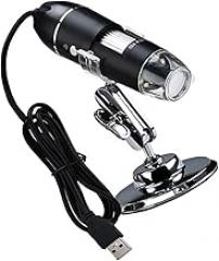 High Power USB Electronic Microscope for Home and Lab Use Portable Digital Microscope Camera with LED Light for Small Object Inspection and Science Experiments